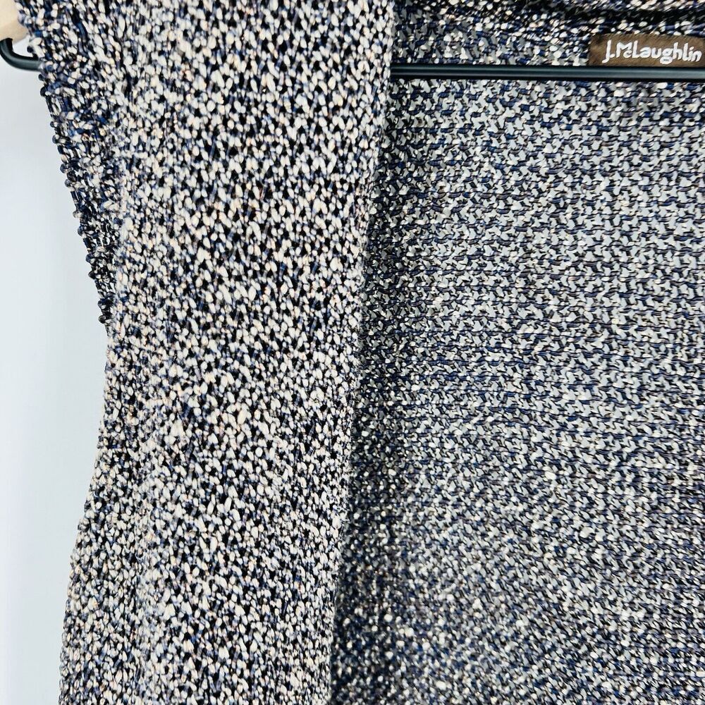 J Mclaughlin Linen Blend Open Vest Size Xs - image 2